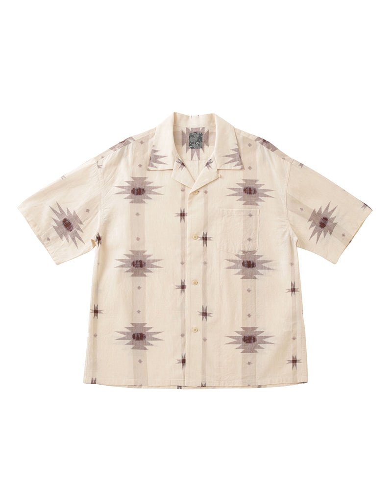 I.C.T. / CROSBY SHIRT S/S KASURI